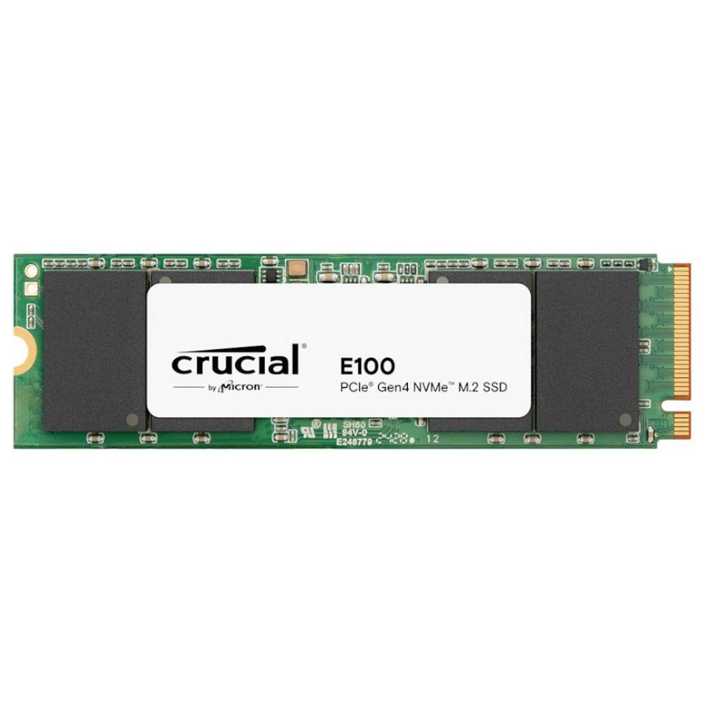 SSD|CRUCIAL|E100|480GB|M.2|PCIe Gen4|NVMe|3D NAND|Write speed 2500 MByte...