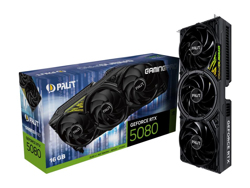 VGA PCIE16 RTX5080 16GB GDDR7/NE75080019T2-GB2031Y PALIT