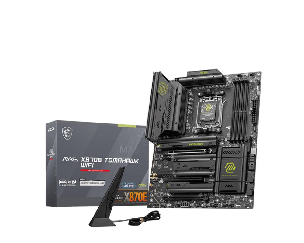 Emaplaat|MSI|AMD X870E|SAM5|ATX|Memory DDR5|Memory slots 4|3xPCI-Expres&...