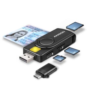 AUTOD READER USB-C+USB2.0 4SLOT/SMARTAUTOD CRE-SMP2A AXAGON