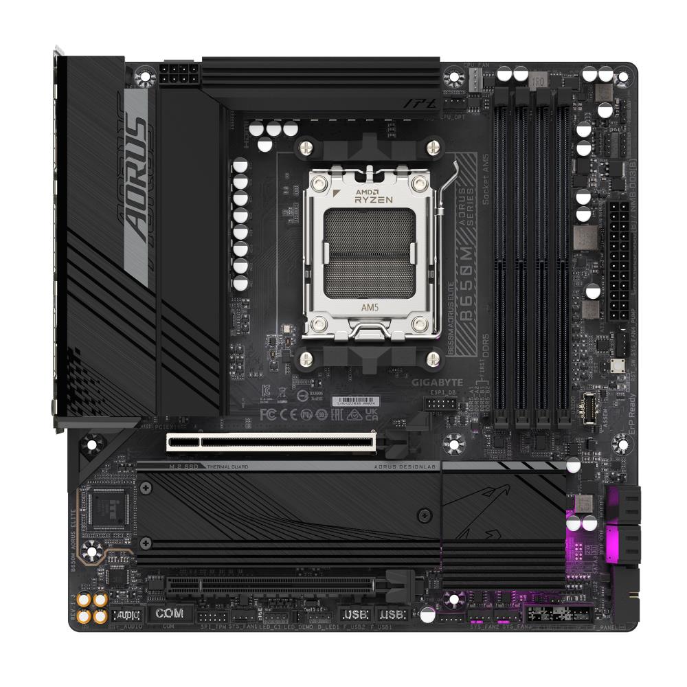 Mainboard|GIGABYTE|AMD B650|SAM5|Micro-ATX|Memory DDR5|Memory slots 4|1x...