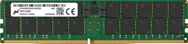 Server Memory Module|MICRON|DDR5|64GB|RDIMM|6400 MHz|CL 52|1.1 V|MTC40F2046S1RC64BR