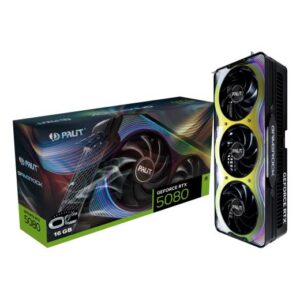 Videokaart|PALIT|NVIDIA GeForce RTX 5080|16 GB|GDDR7|256 bit|PCIE 5.0...