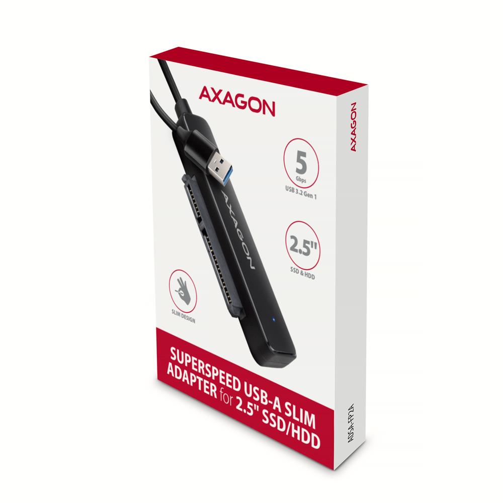 SSD ACC ADAPTER USB-C/SATA/5GBPS 0.2M ADSA-FP2C AXAGON