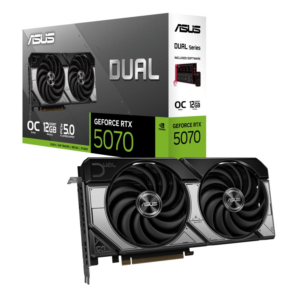 Videokaart|ASUS|NVIDIA GeForce RTX 5070|12 GB|GDDR7|192 bit|PCIE 5.0 &#8...