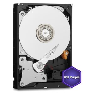 HDD|WESTERN DIGITAL|Purple|1TB|SATA 3.0|64 MB|5400 rpm|3,5"|WD10PURZ