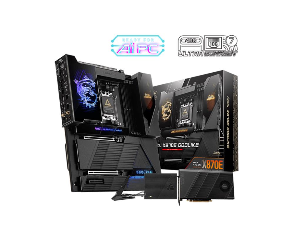 Mainboard|MSI|AMD X870E|SAM5|EATX|Memory DDR5|Memory slots 4|1xPCI-Expre...