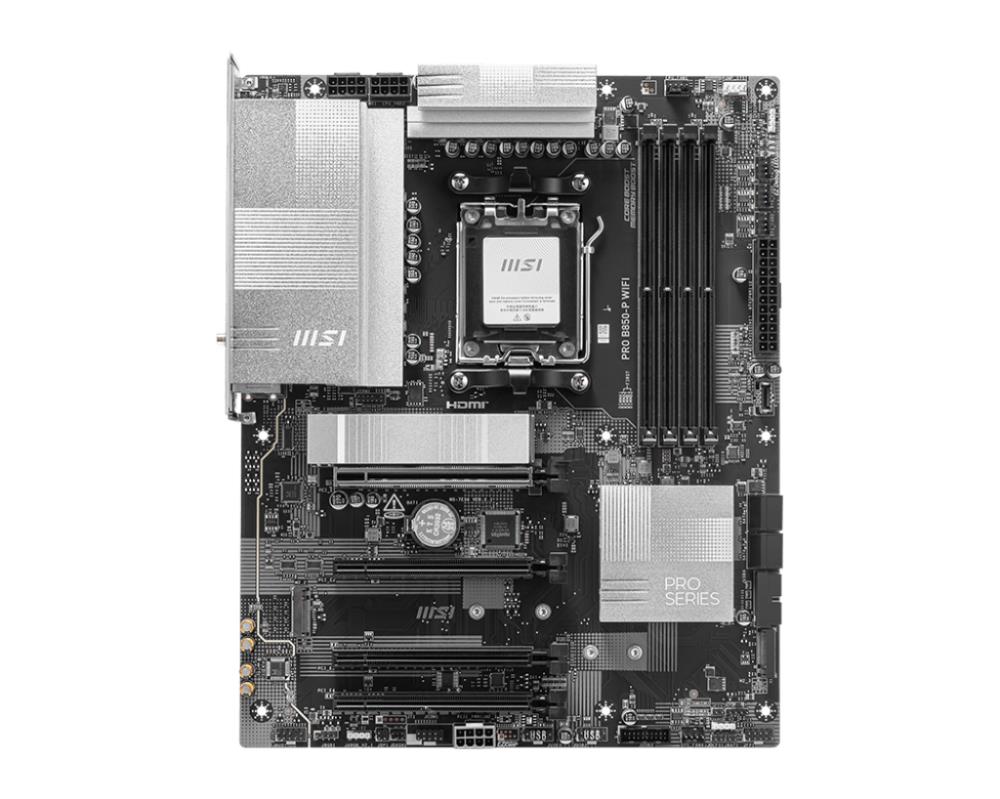 Emaplaat|MSI|AMD B850|SAM5|ATX|Memory DDR5|Memory slots 4|4xPCI-Express&...