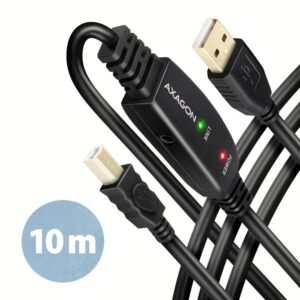 KAABEL USB2.0 A-M/B-M ACTIVE/10M ADR-210B AXAGON