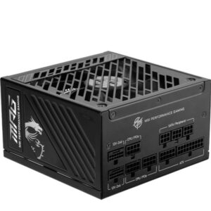 Toiteplokk|MSI|MPG A1000GS PCIE5|1000 Watts|Efficiency 80 PLUS GOLD|MP...