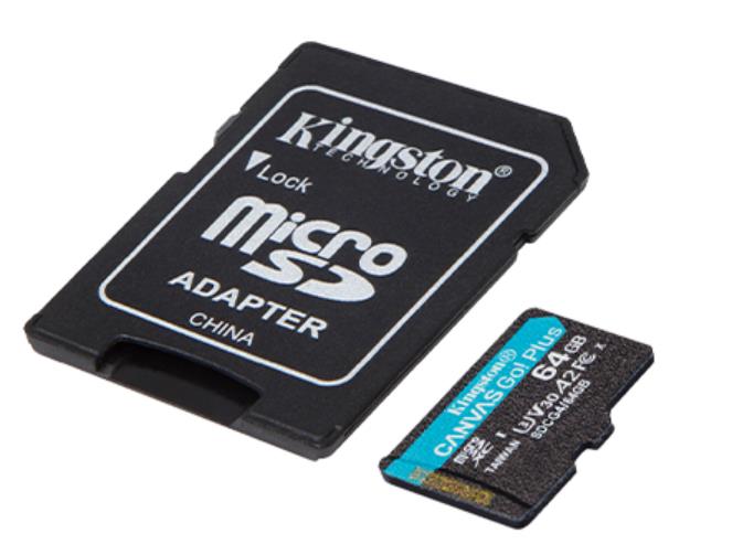 MEMORY MICRO SDXC 64GB UHS-I/3PACK SDCG4/64GB KINGSTON