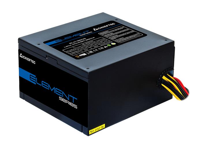 Power Supply|CHIEFTEC|500 Watts|Efficiency 80 PLUS BRONZE|PFC Active|ELP...