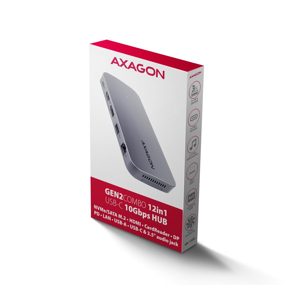 NB ACC DOCKING STATION/12IN1 HMC-12GM2 AXAGON