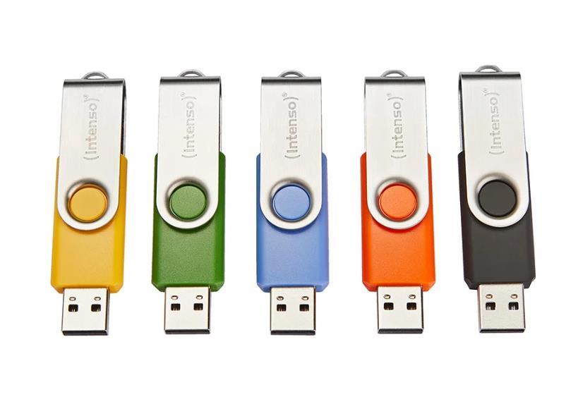 MEMORY DRIVE FLASH USB2 5X32GB/MULTIPACK 3503585 INTENSO