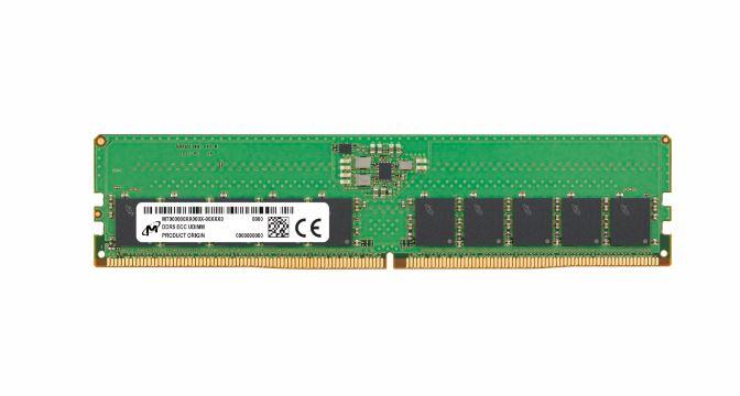 Server Memory Module|MICRON|DDR5|16GB|UDIMM/ECC|5600 MHz|CL 46|1.1 V|MTC...