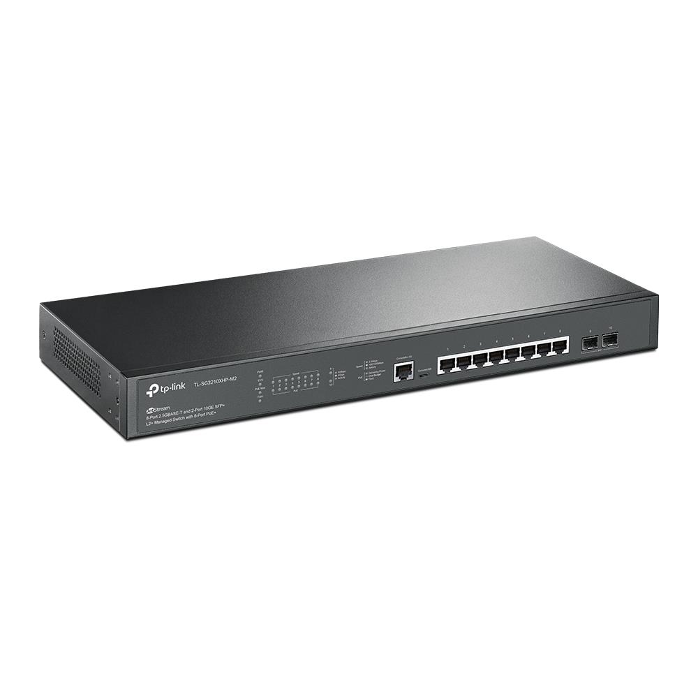 Switch|TP-LINK|Omada|TL-SG3210XHP-M2|Type L2+|Rack|2xSFP+|1xConsole|1|Po...