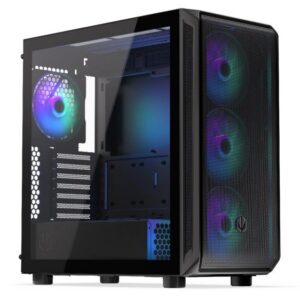 Case|ENDORFY|Arx 700 ARGB|MidiTower|Case product features Transparent panel|Not included|ATX|MicroATX|MiniITX|Colour Black|EY2A013