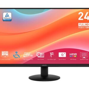 LCD Monitor|MSI|23.8"|Business|Matte|Panel IPS|1920x1080|16:9|100Hz|1 ms|Tilt|Colour Black|PROMP242L