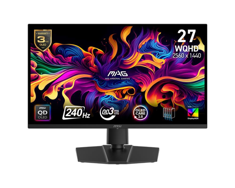 MONITOR OLED 27″/MAG 271QP QD-OLED X24 MSI