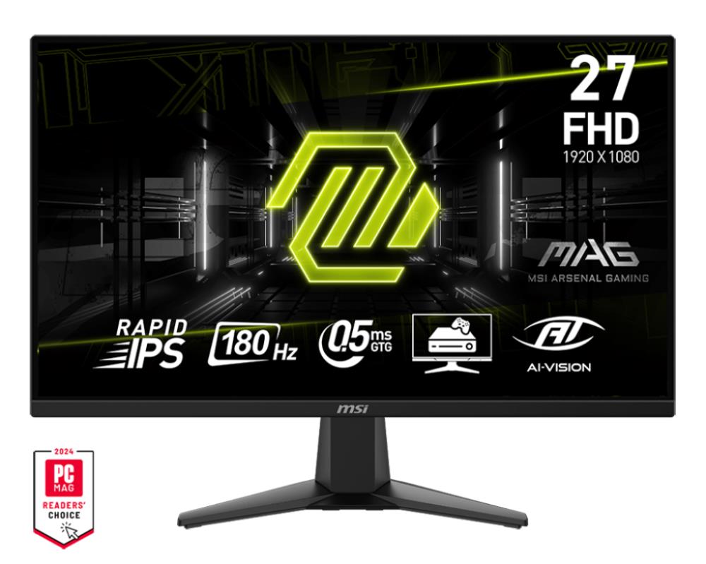 LCD Monitor|MSI|MAG 275F|27″|Gaming|Tilt|Matte|Panel IPS|1920&#215...