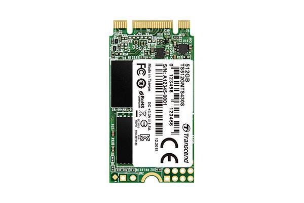 SSD|TRANSCEND|430S|256GB|M.2|SATA 3.0|TLC|Write speed 400 MBytes/sec|Rea...