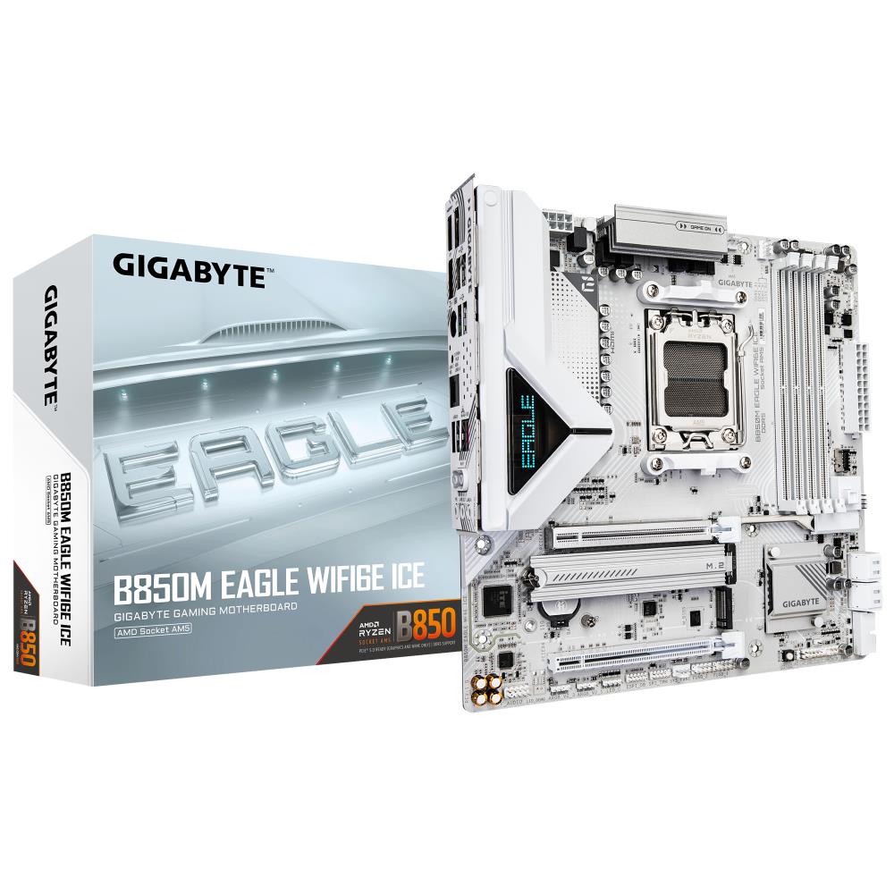 Emaplaat|GIGABYTE|AMD B850|SAM5|Micro-ATX|Memory DDR5|Memory slots 4|1x&...