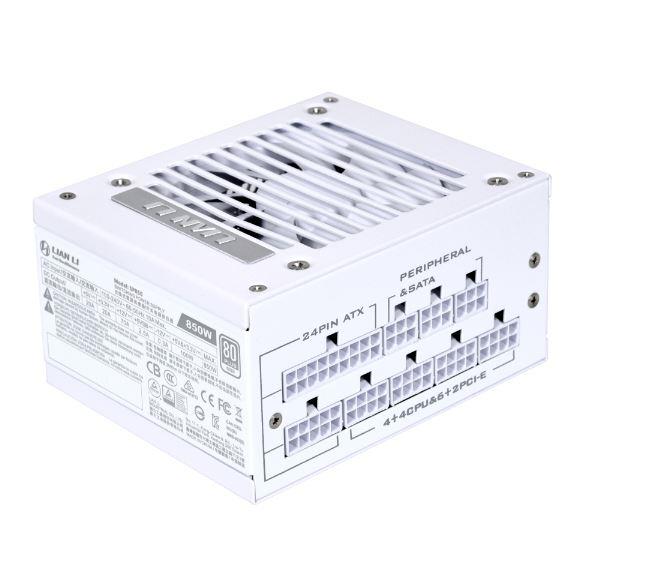 Power Supply|LIAN LI|SP850 WHITE|850 Watts|Efficiency 80 PLUS GOLD|PFC A...