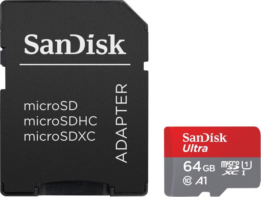 MÄLUKAART SDXC 64GB UHS-I/W/A SDSQUAB-064G-GN6MT SANDISK