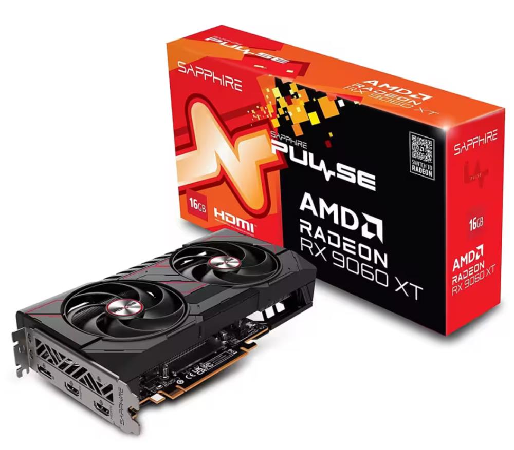 Graphics Card|SAPPHIRE|AMD Radeon RX 9060 XT|16 GB|GDDR6|128 bit|PCIE 5....