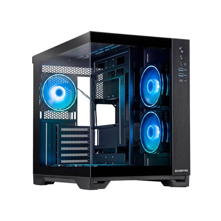 Case|CHIEFTEC|VISIO GM-30B-TG-OP|MidiTower|Case product features Transpa...