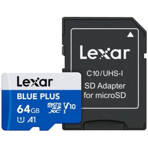 MÄLUKAART SDXC 64GB UHS-I/W/A LMSBLPL064G-BNANG LEXAR