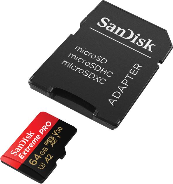 MEMORY MICRO SDXC 64GB UHS-I/W/A SDSQXCU-064G-GN6MA SANDISK