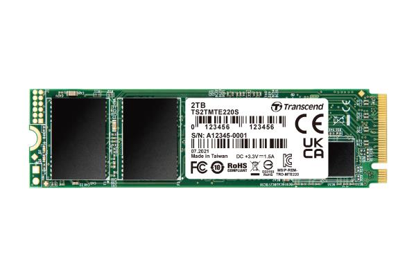 SSD|TRANSCEND|2TB|PCIe Gen3|NVMe|NAND flash technology 3D NAND|Write spe...