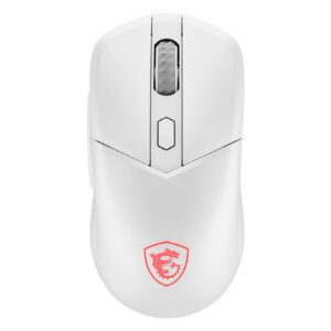 Hiir USB OPTICAL WRL Mänguri/VERSA 300 W WHITE MSI