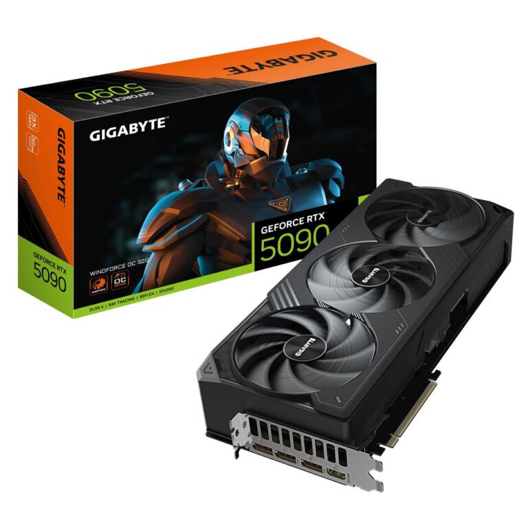 Videokaart|GIGABYTE|NVIDIA GeForce RTX 5090|32 GB|GDDR7|512 bit|PCIE &#8...