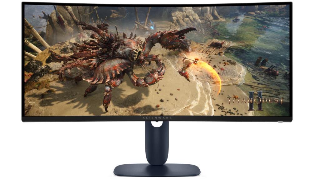 LCD Monitor|DELL|210-BQWL|34″|Mänguri/Curved/21 : 9|Pivot|Height a...