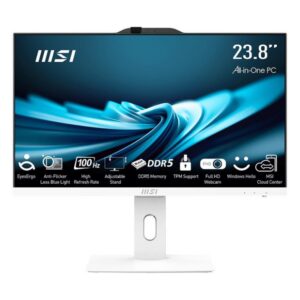 Monoblock PC|MSI|PRO|AP241P 14M|Business|All in One|CPU Core i5|i5-14400|2500 MHz|Screen 23.8"|RAM 16GB|DDR5|5600 MHz|SSD 500GB|Graphics card Intel UHD Graphics|Integrated|Colour White|PROAP242P14M-892XEU