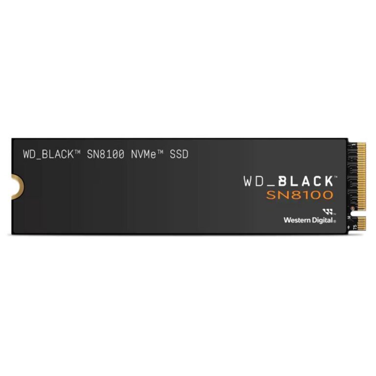 SSD|WESTERN DIGITAL|Black SN8100|2TB|M.2|PCIe Gen5|NVMe|3D TLC|Write spe...