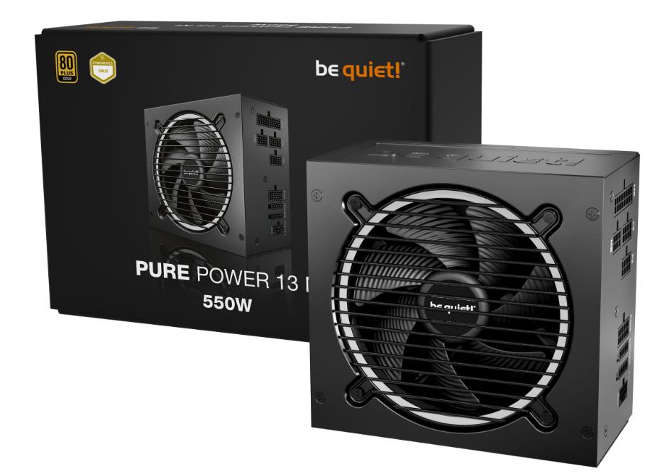 Power Supply|BE QUIET|Pure Power 13M|550 Watts|Peak Power 600 Watts|Effi...