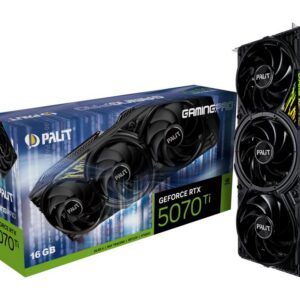 Videokaart|PALIT|NVIDIA GeForce RTX 5070 Ti|16 GB|GDDR7|256 bit|PCIE ...