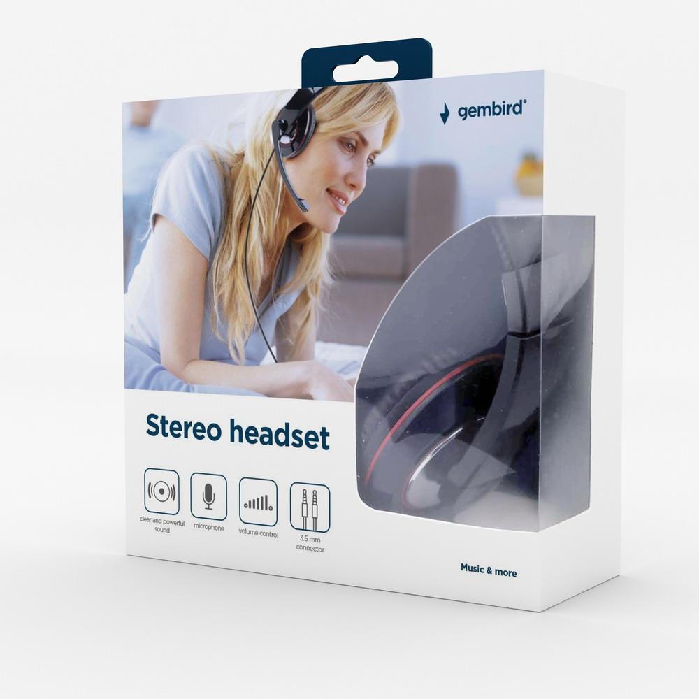 KÕRVAKLAPID STEREO/MHS-001 GEMBIRD