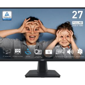 LCD Monitor|MSI|PRO MP275|27"|Business|Matte|Panel IPS|1920x1080|16:9|100Hz|4 ms|Speakers|Colour Black|PROMP275