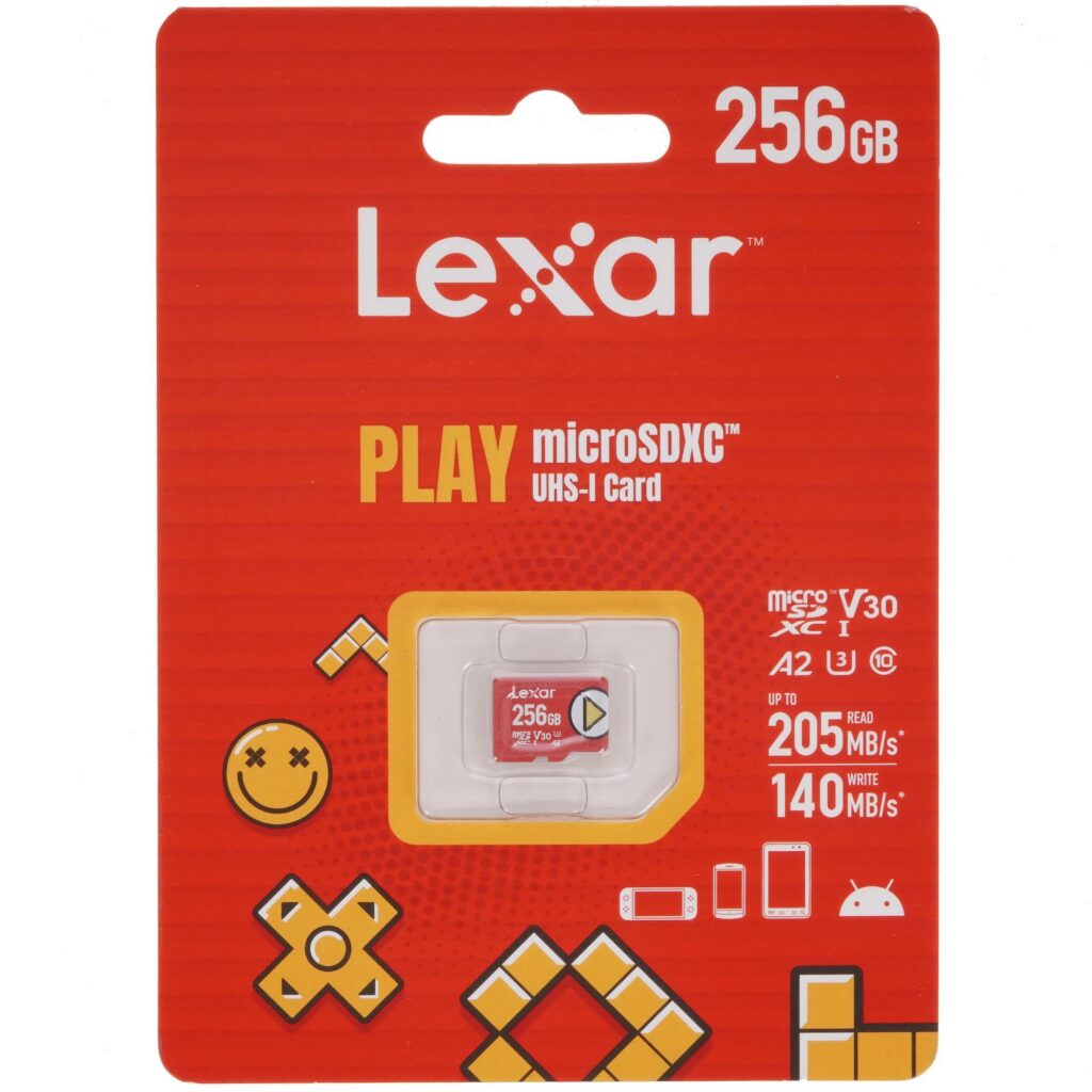 MÄLUKAART SDXC 256GB UHS-I/PLAY LMSPLAY256G-BNSNG LEXAR