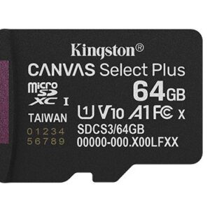 MÄLUKAART SDXC 64GB UHS-I/SDCS3/64GBSP KINGSTON