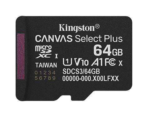 MÄLUKAART SDXC 64GB UHS-I/SDCS3/64GBSP KINGSTON