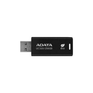 MÄLUPULK FLASH USB3.2 256G/BLACK UC320-256G-RBK/BK ADATA