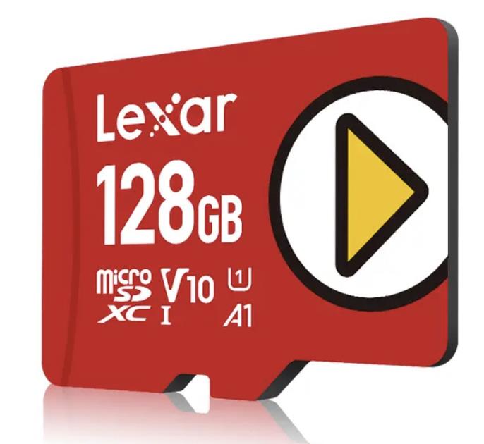 MÄLUKAART SDXC 128GB UHS-I/PLAY LMSPLAY128G-BNSNG LEXAR