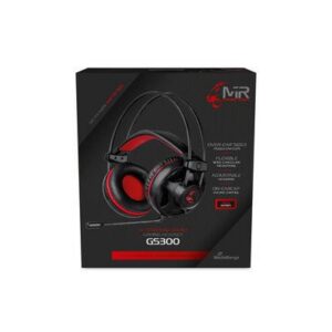 KÕRVAKLAPID Mänguri GS300/BLACK/RED MRGS300 MEDIARANGE