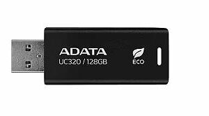 MÄLUPULK FLASH USB3.2 128G/BLACK UC320-128G-RBK/BK ADATA