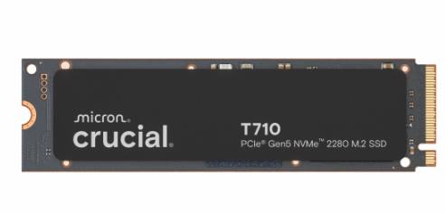 SSD|CRUCIAL|T710|2TB|M.2|PCIe Gen5|NVMe|Write speed 13800 MBytes/sec|Rea...